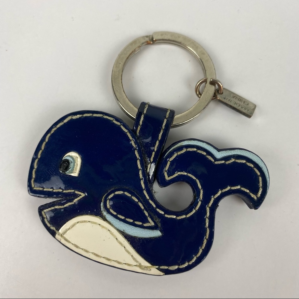 Coach Whale Keychain Gem